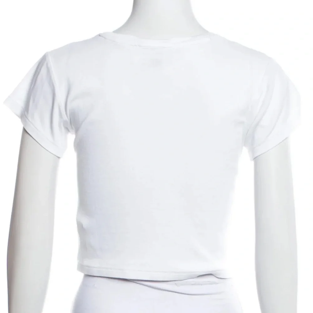 Realisation Par X Claudia Schiffer White Graphic Tee. - Picture 5 of 5